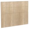 Kaboodle 900mm Hazelnut V Modern Drawer Panel - 3 Pack