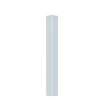 Rapid 101 x 101 x 1003mm White PVC Temporary Fence Post