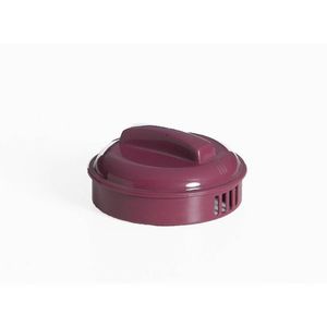 Kh Healthcare Lid For Beverage Pourer Burgundy 250ml 12 Pack Drinkware Accessory