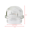 Universal Oven Light Bulb Glass Cover Lampcover 41mm. Suits Electrolux, Westinghouse