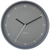 Nextime Berlin Glass Analogue 30cm Wall Clock - Grey