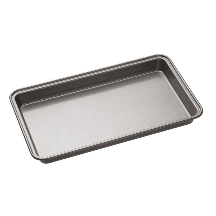 Mastercraft 34x20cm Heavy Base Non-Stick Brownie Pan - Black
