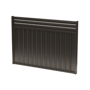 Sector Panel Fencing 1.5/0.3m Ebony Borderline Panel
