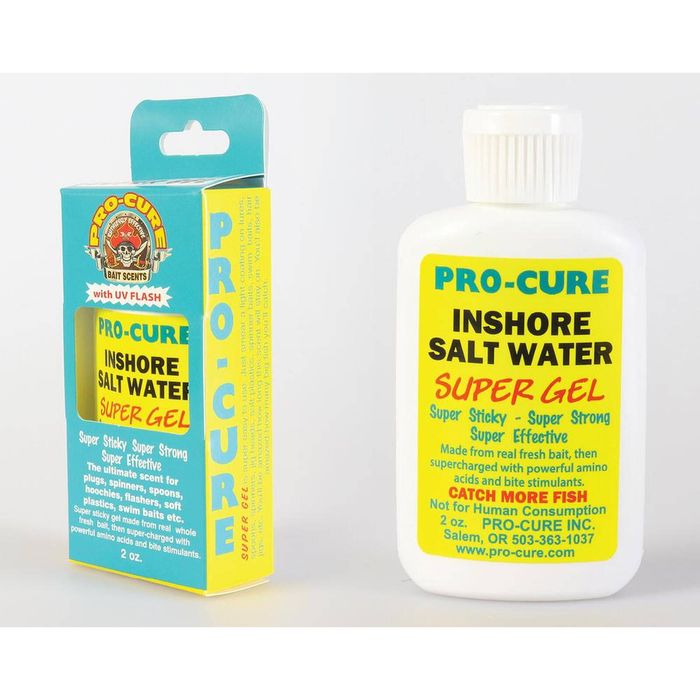 Pro Cure Super Gel Fishing Scent 2oz Inshore Salt Water
