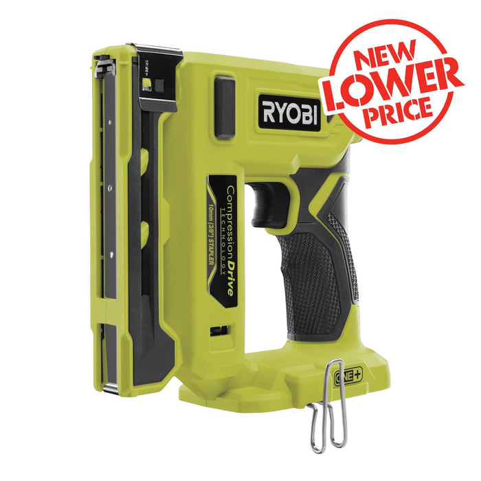 Ryobi 18V ONE+ 10mm Crown Stapler R18ST50-0 - Tool Only