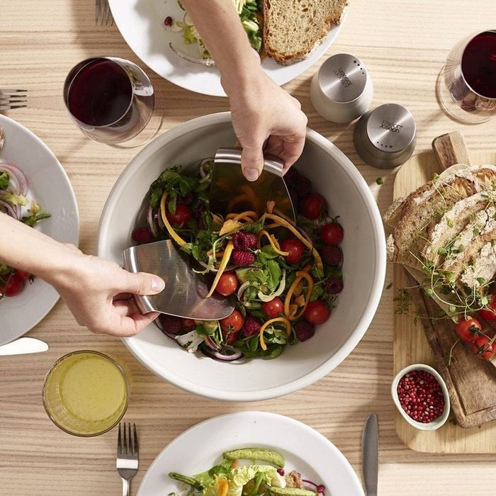 Joseph Joseph Uno Salad Bowl And Server Set, Stone