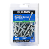 Buildex 12G x 50mm Class 3 Roofing Screws with Seal - 50 Pack