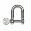 Taskmaster 12mm Stainless Steel D Shackle Cap Pin