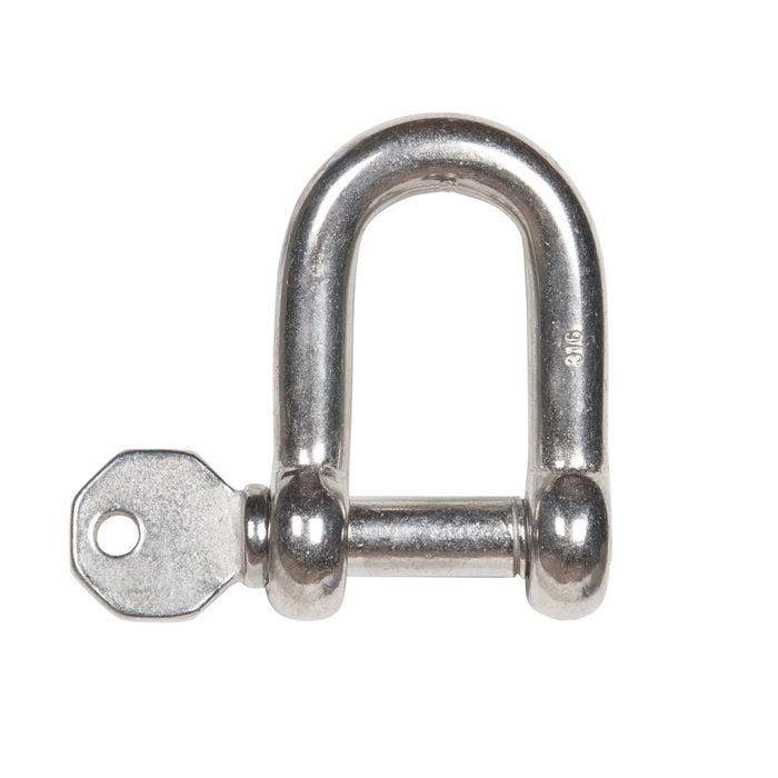 Taskmaster 12mm Stainless Steel D Shackle Cap Pin
