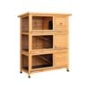 i.Pet Chicken Coop Rabbit Hutch House Cage Run 91.5x46x116.5cm