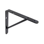 Carinya 150 x 150mm Black Heavy Duty Studio Stayed Bracket