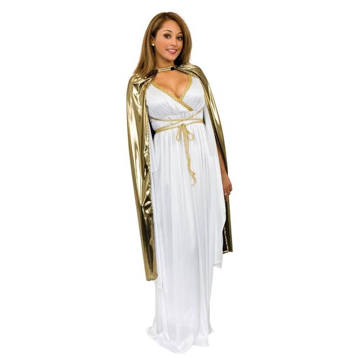 Rubies Royal King/Queen Cape Cloak Halloween Costume Dress Up Gold One Size
