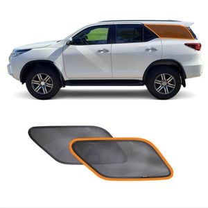 Port Window Sun Shade for Toyota Fortuner 2015-Onwards  Sun Blind Mesh Third Row Window