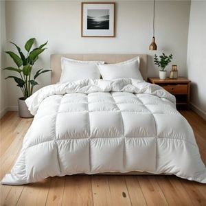 Royal Comfort 500GSM Goose Feather Down Quilt Duvet White Double