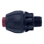 Philmac 1-1/4" x 1-1/4" Poly x MI BSP Rural End Connector