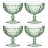 4PK Ladelle Tate Round 450ml/12cm Acrylic Dessert Bowl Serving Dish - Forest
