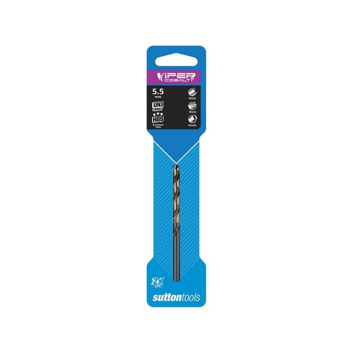 Sutton Tools 5.5mm Viper Cobalt Jobber Drill Bit