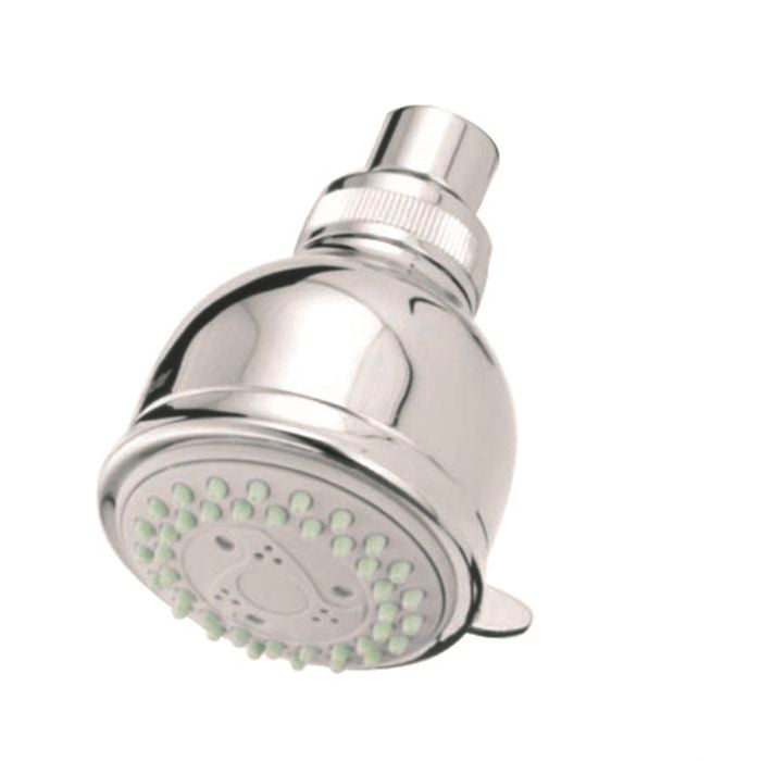 Flexispray Chrome Bermuda 3 Function Wall Shower Rose WELS 3 Star 9L/min