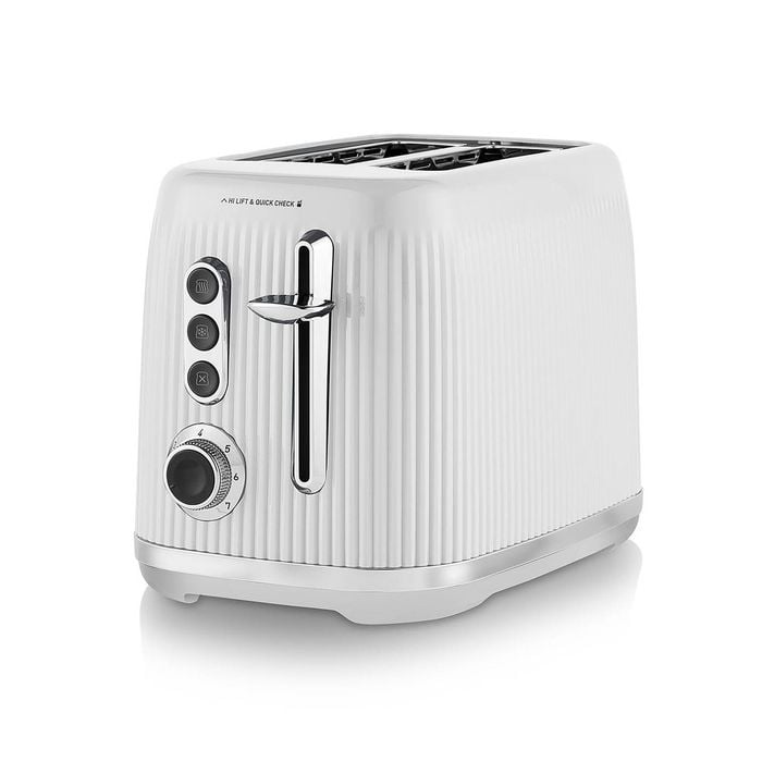 Sunbeam Brightside 2 Slice White Toaster