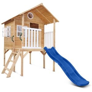 Lifespan Kids Archie Cubby House (Elevated) with 1.8m Blue Slide
