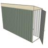 Build-a-Shed 0.8 x 3 x 2m Hinged Door Tunnel Shed - Green