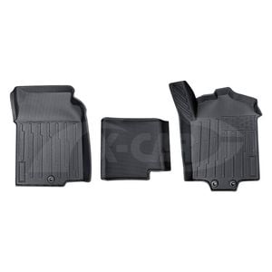 3D Front Floor Mats for Toyota HiAce Van 2019-Onwards Customized All Weather Car Mat Floor Liner