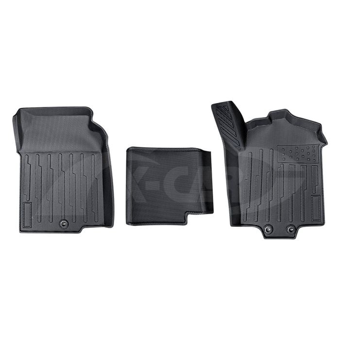 3D Front Floor Mats for Toyota HiAce Van 2019-Onwards Customized All Weather Car Mat Floor Liner