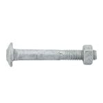 Zenith M8 x 60mm Hot Dipped Galvanised Cup Head Bolt And Nut
