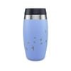 O'helo Blue Tumbler With Etched Swallows 400ml