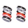 2x 4PK Adidas Hair Ties Lycra/Elastic Everyday Activity/Sport Multicolour