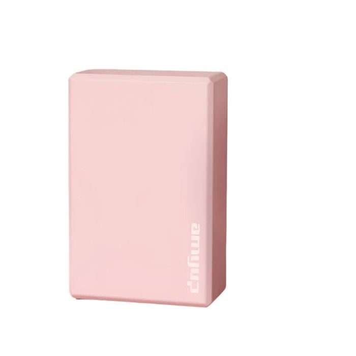 NNETM Yoga Bolster Cushion & Gym Block Set (Pink)