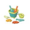 Marquee 8 Pieces Beach Toys With Collapsible Bucket