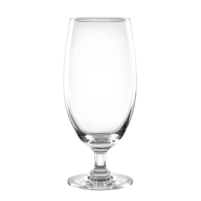 Olympia Stemmed Beer Glasses Tulip Shaped Pack Of 6 420ml Commercial Barware Glassware