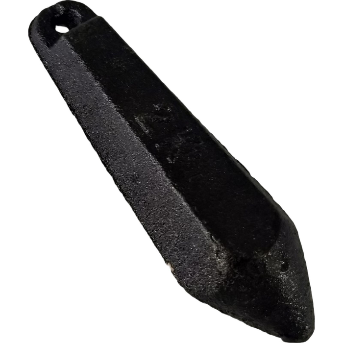 Cobalt Blue 2kg Iron Fishing Sinker Weight
