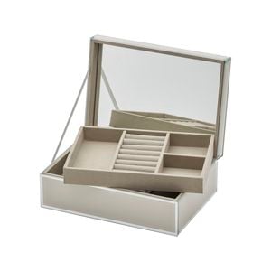 One Six Eight London Sara Nude Large Jewellery Box
