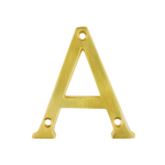 Sandleford 75mm Brass Windsor Letter A