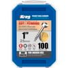 Kreg 1" 25mm 7g Coarse Thread Pan Head Pocket Screws - 100 Pack