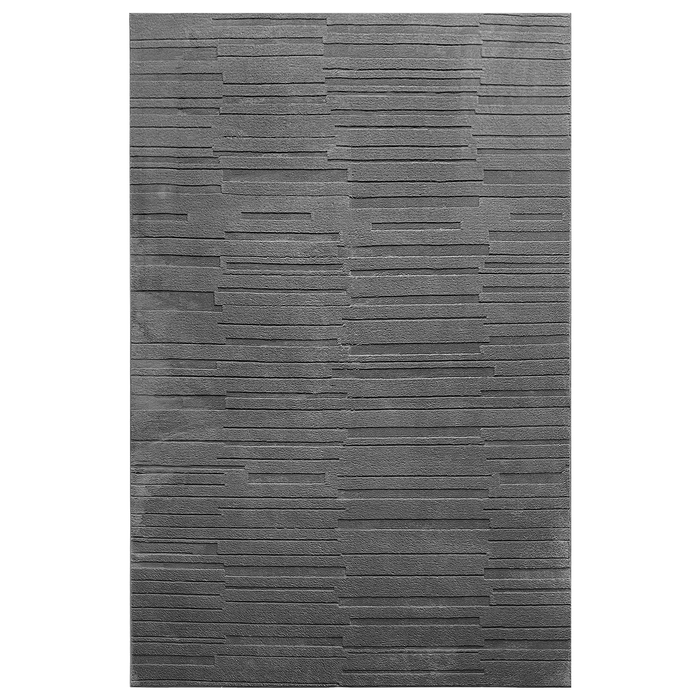 MaxFind 200 x 300cm Charcoal Misurni Stacks Rug