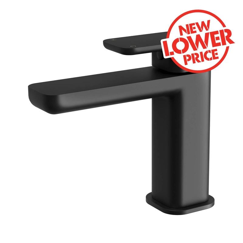 Basin Mixer Lead Free Matte Black Overture