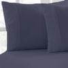 Park Avenue Super King Cotton Flannelette Fitted & Pillowcase Set - Ink