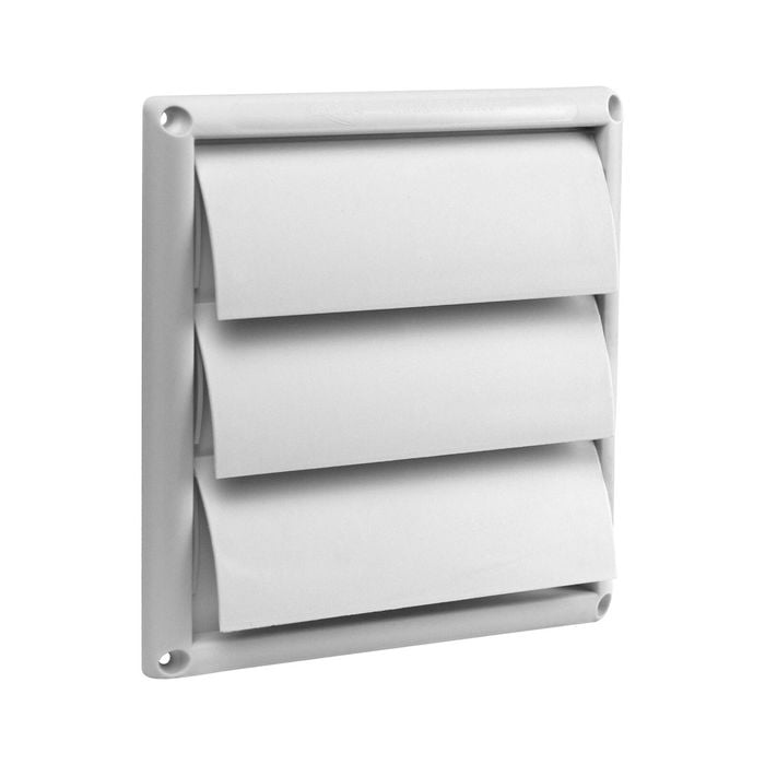 Deflecto Gravity Louvre Wall Vent Plastic 150mm