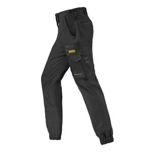 DEWALT Size 8 Black Women's Drum Cuff Trousers