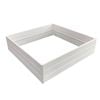 Sandleford 1130 x 1130 x 290mm White Nuvue Raised Garden Bed