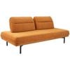 Adam Sectional Sofa with Removable Backrest - Orange