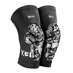 G-Form Pro-X3 Mountain Bike Knee Guard/Pad Street Art Pair - XS