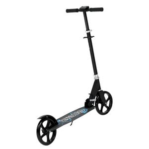 Ufurniture Folding Kick Push Scooter Adjustable Height Blue