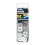Zenith 1/4" Zinc Plated Machine Washer - 45 Pack
