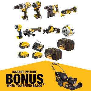 DeWALT 18V XR 5.0Ah 8 Piece Combo Kit DCZ801P3-XE