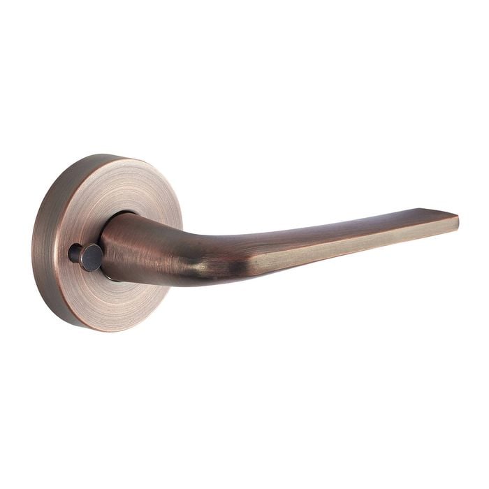 Gainsborough Aged Brushed Copper Sierra QuickFix Privacy Lever Set 710sieabc