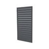 Sector Panel Fencing 1.8 x 1.0m Slate Grey Eco Slat Gate